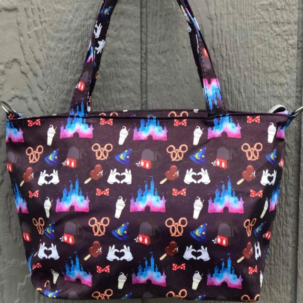 Magical Place PU Leather Bag W/Shoulder Strap